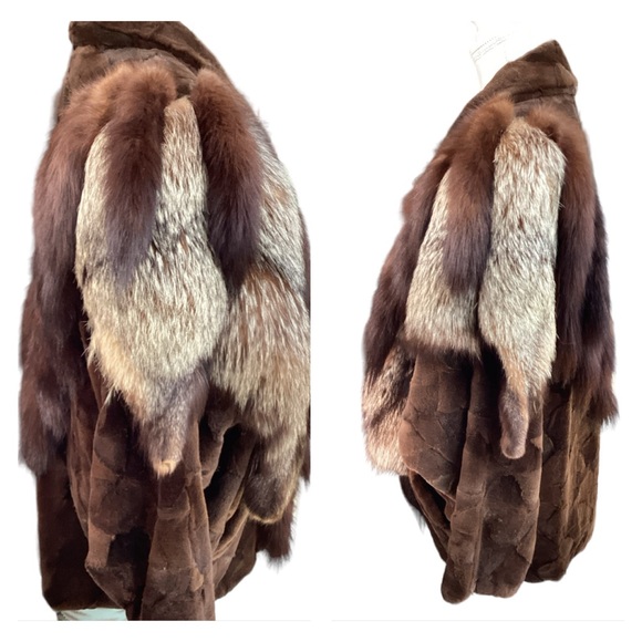 RARE Adrienne Landau for Saks Fifth Ave Sable, Mink & Fox Coat. (fc) - Picture 4 of 16